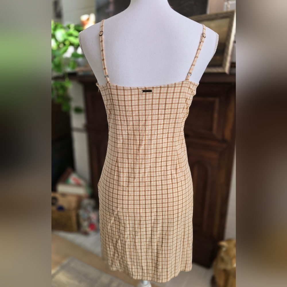 Billabong Dress Size Medium Y2K Cruising Check Sun Dress. - Picture 6 of 9